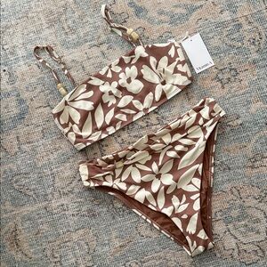 Vitamin A Terra bralette top and Bikini bottom